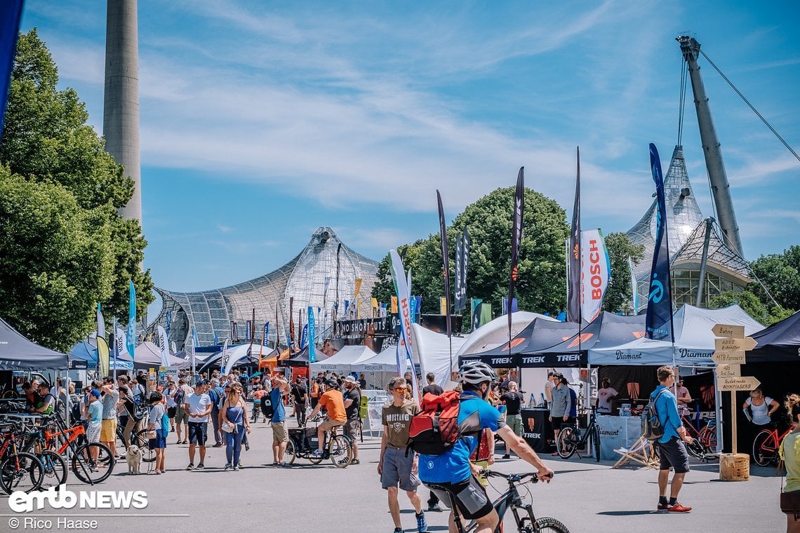 Die E-Bike Days München finden im Olympiapark statt