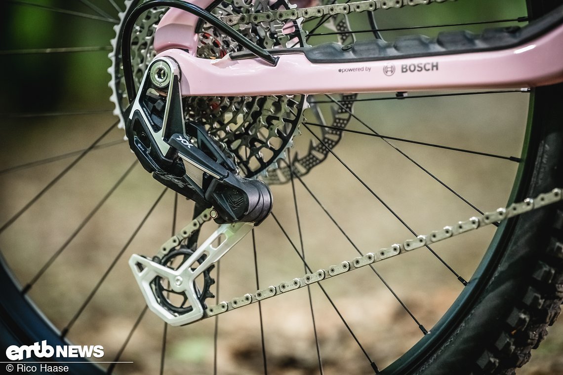 ... der kabellosen SRAM XX AXS Transmission.