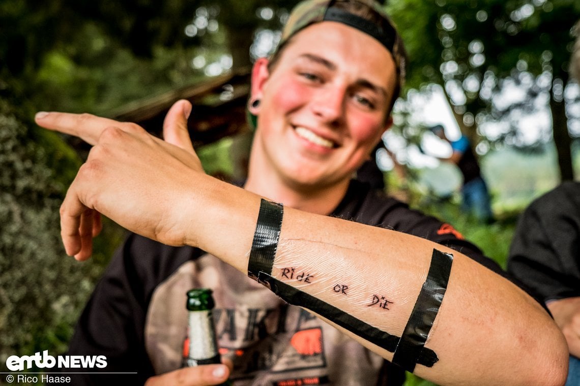 Bei diesem Bike- und Musikfestival darf ...