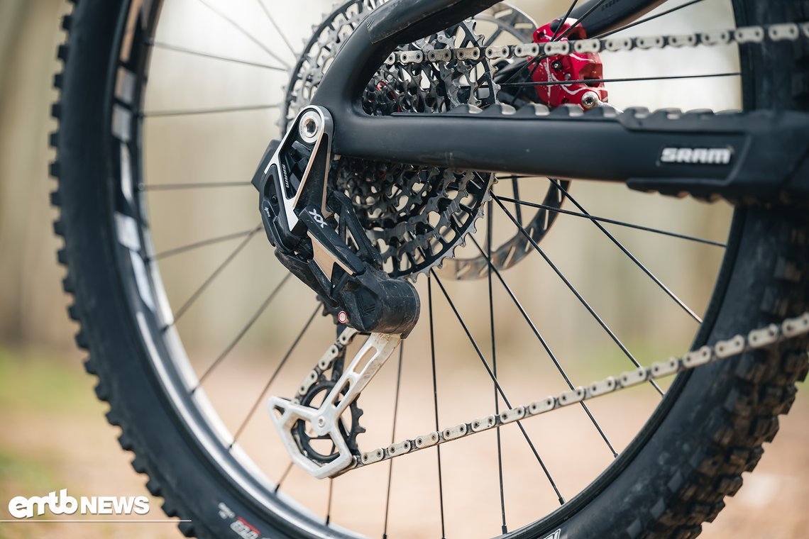 Logisch, dass an diesem Bike eine SRAM Transmission verbaut ist, oder?