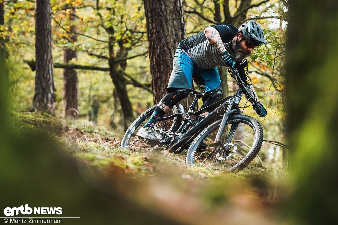 Merida eONE-Forty 9000 – ein verspieltes E-MTB mit absoluten Kurvenqualitäten.