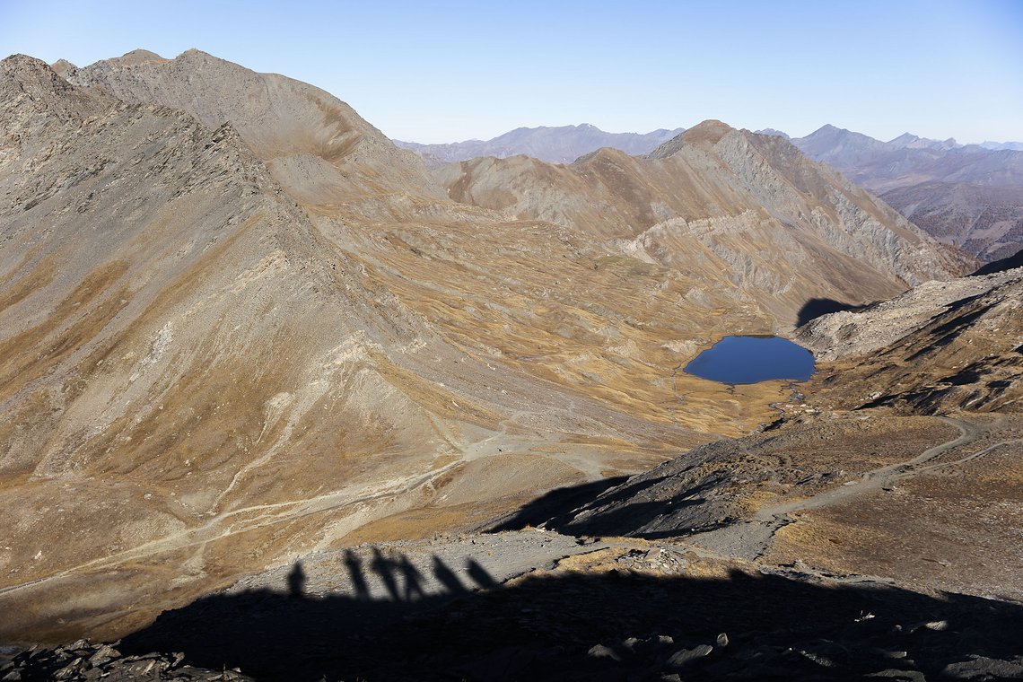 Neidfaktor 100%: Die Berge hoch ...