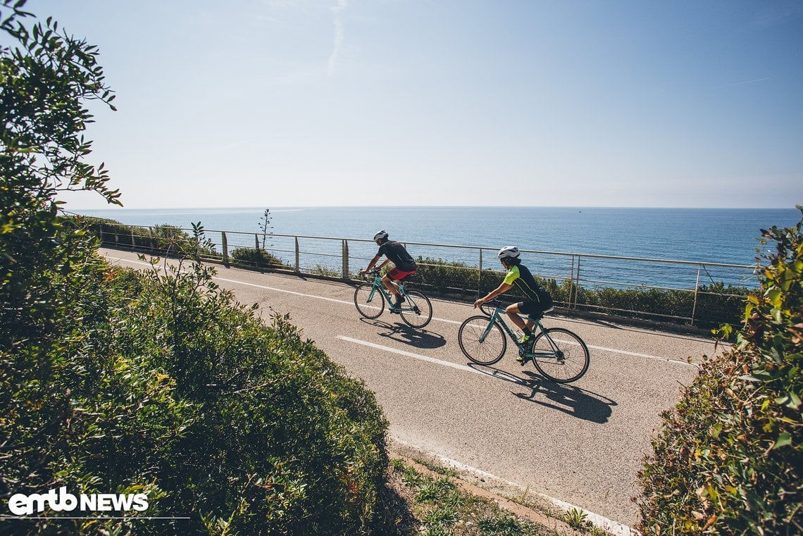 Wer Rennrad fährt, hat Cipressa auf der Karte. Mountainbikende eher nicht.