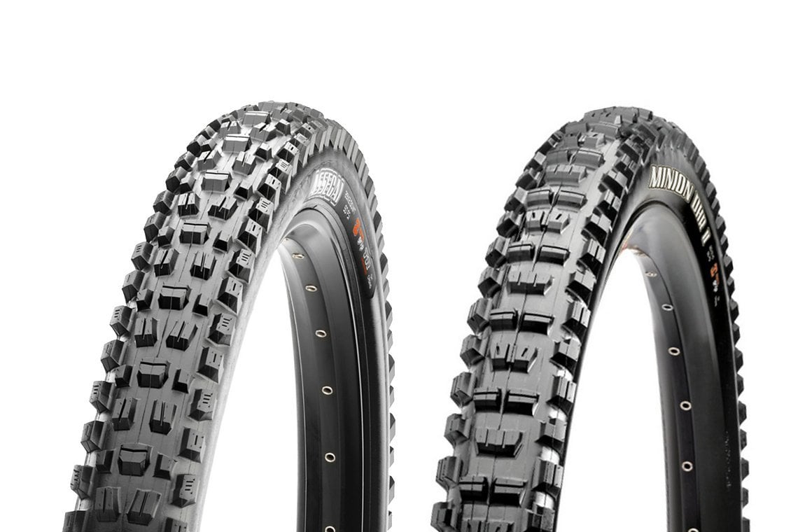 Reifen-Set von Maxxis, bestehend aus Assegai und DHR II