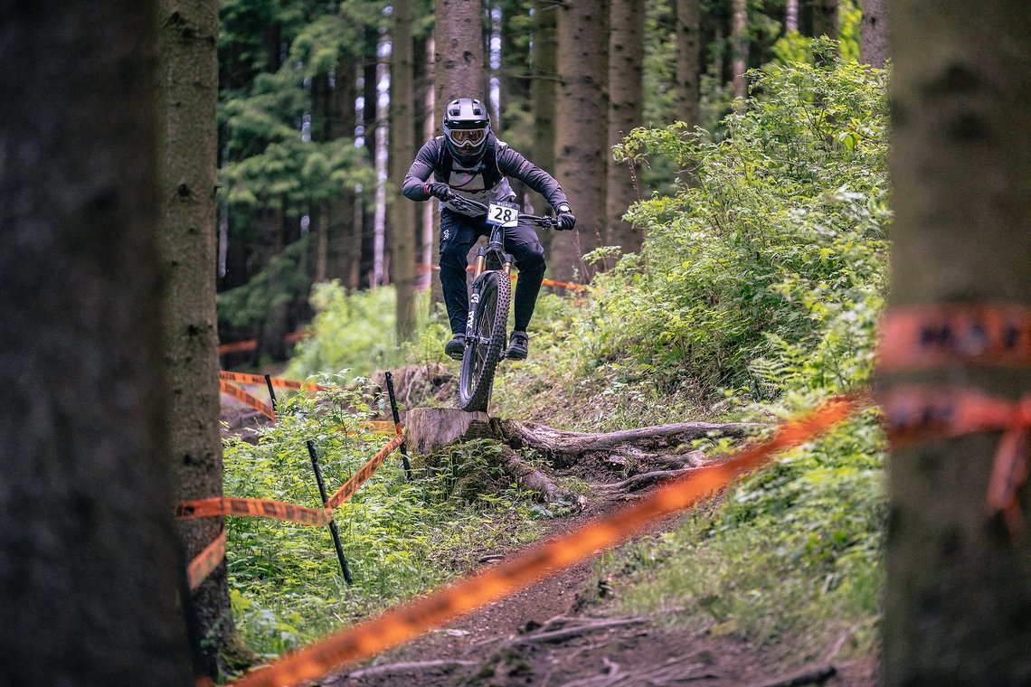 Auch Luke war als Wildcard-Gewinner am Start