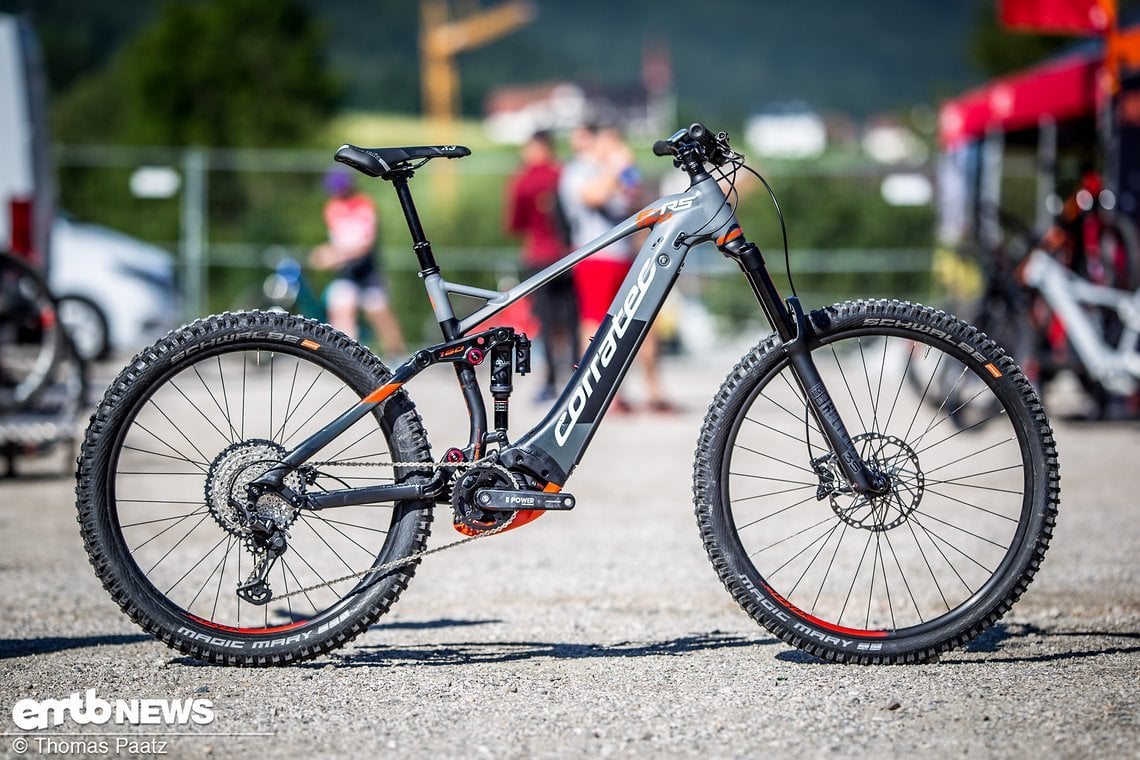 Mit 160 mm Federweg ist das Corratec E-Power RS 160 ein ausgewachsenes E-Enduro