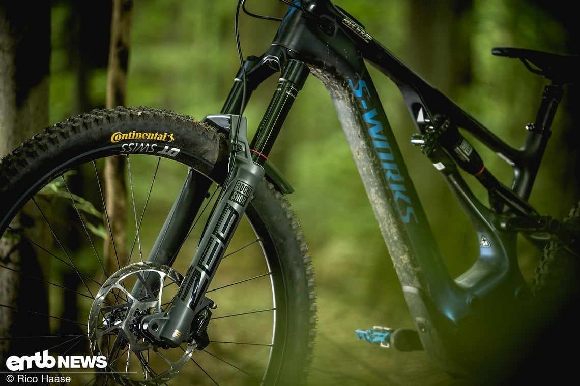 Alles neu! Neben der RockShox Zeb Ultimate haben wir ...