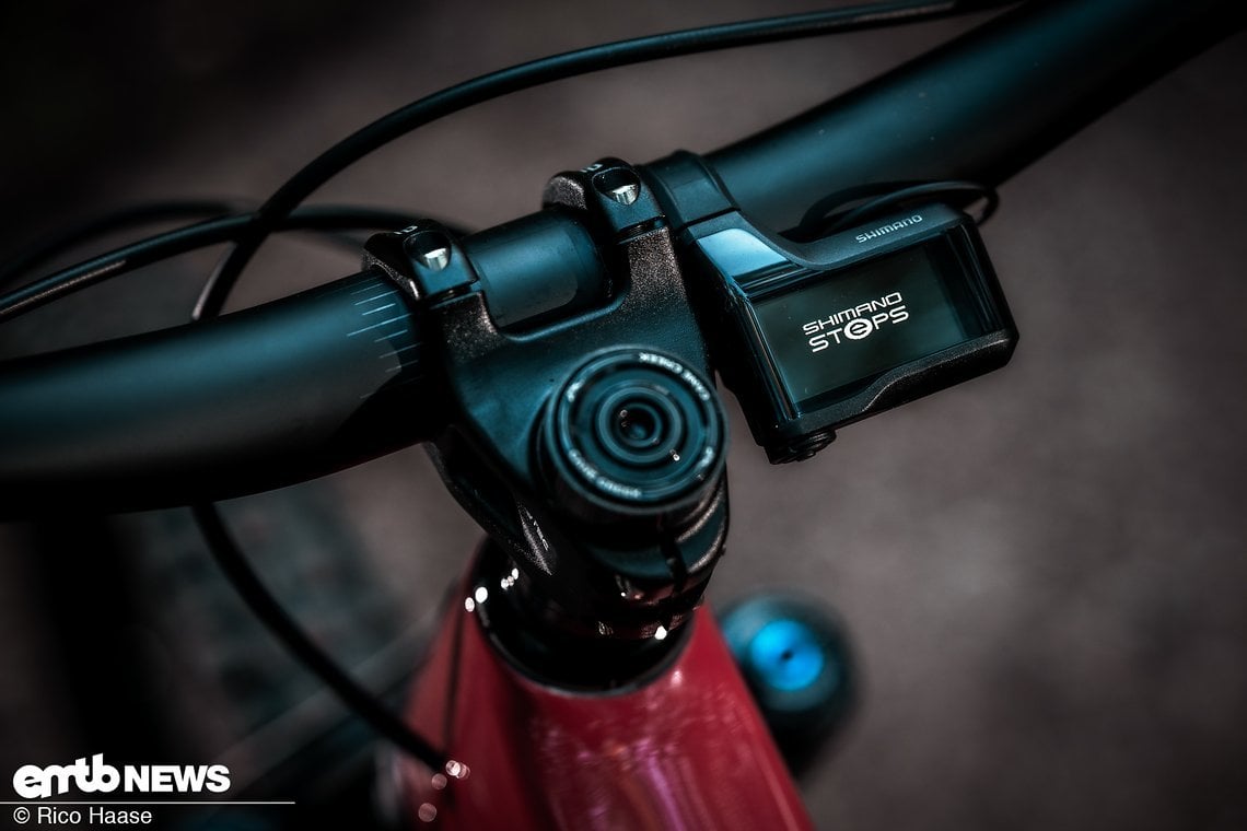 Das Shimano-Display ist bekannt und funktioniert tadellos.