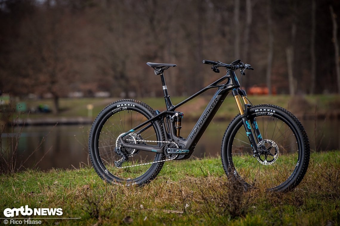 Schon im Stand ein absoluter Hingucker: Mondraker Crafty Carbon RR SL – ein E-Trailbike der absoluten Oberklasse