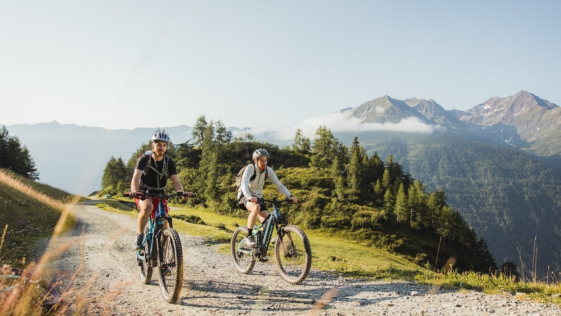 Der Trail zur Eisseehütte am Großvenediger