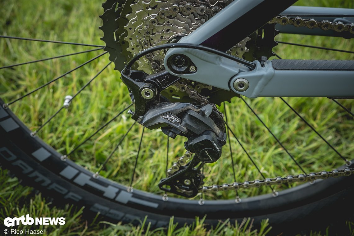 Über jeden Zweifel erhaben, die Shimano XT-Schaltung