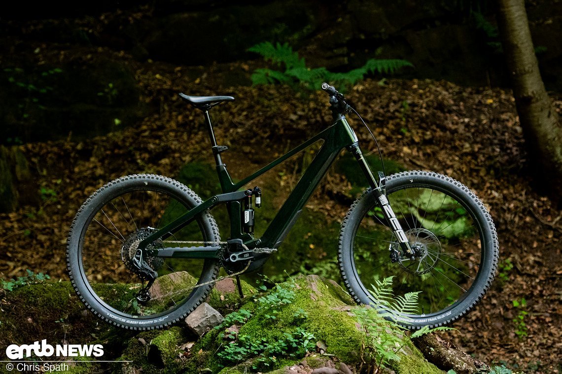 Das neue Rose Slab Plus verfügt über satte 170/160 mm Federweg.
