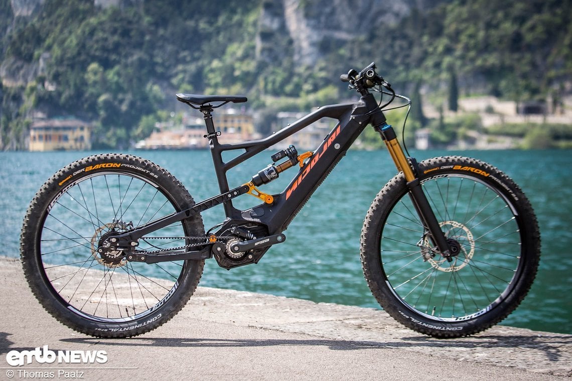 Durch den massiven Rahmen wirkt das Nicolai ION G16 EBOXX E14 fast wie ein Big-Bike