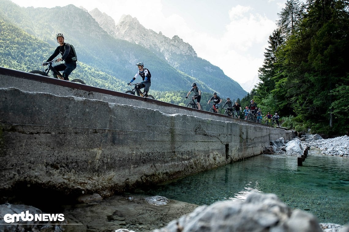 Die geguideten E-Bike-Touren waren ebenfalls sofort ausgebucht