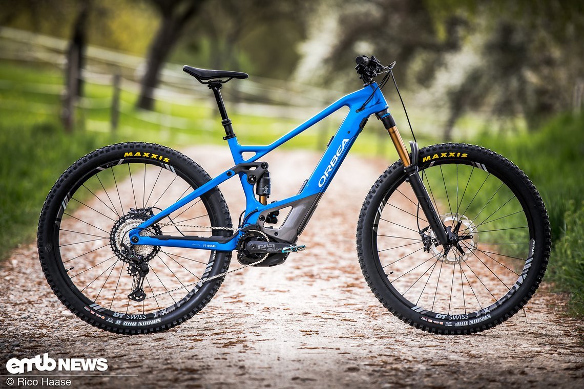 Das Orbea Wild FS besticht durch ein dynamisches Design mit stimmigen Proportionen