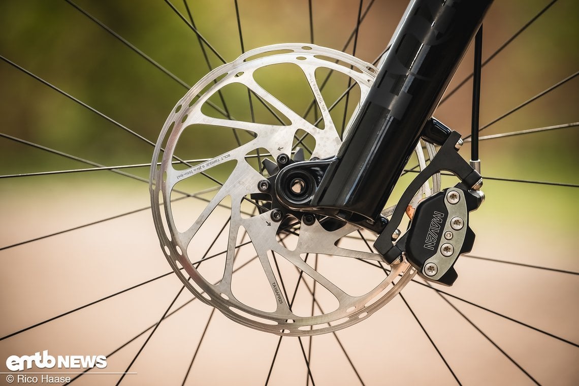 ... mächtigen SRAM Maven Ultimate.