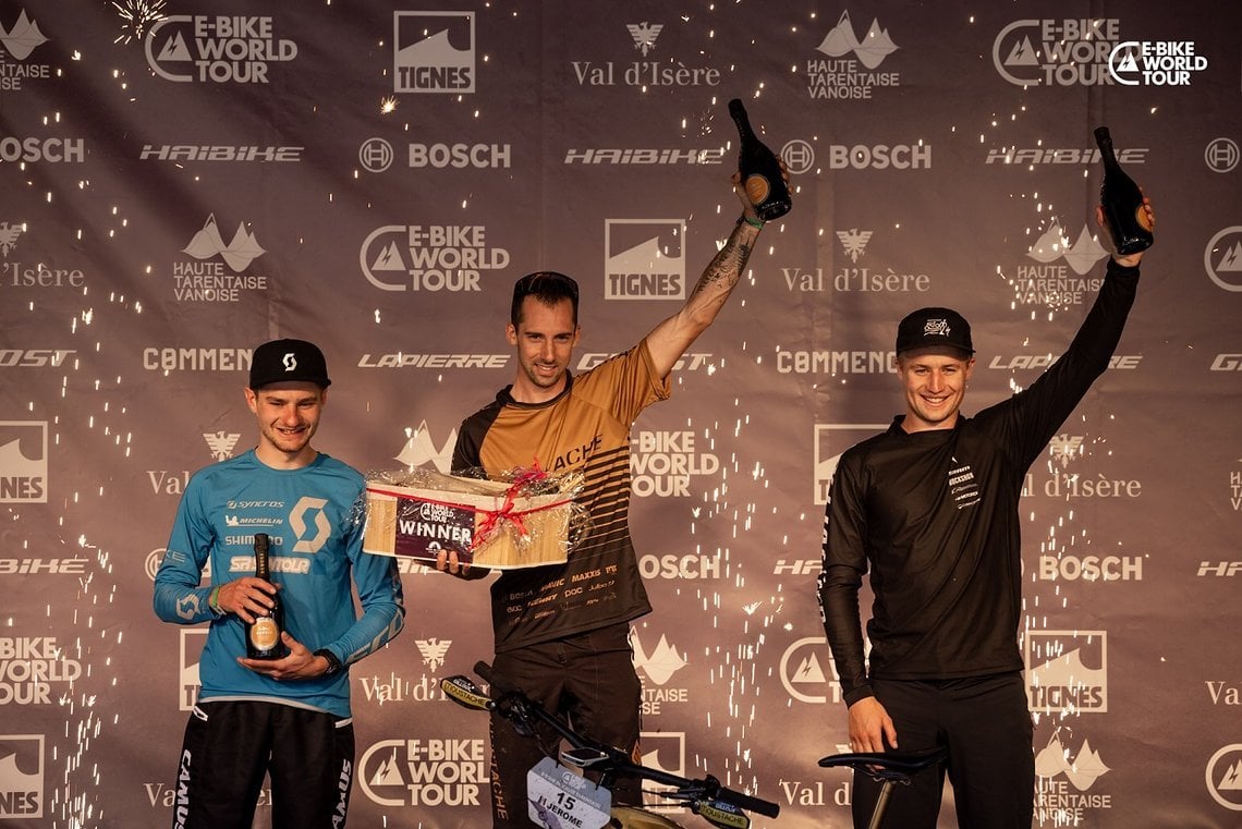 E-Tour de Haute Tarentaise 2021 – Podium der Männer