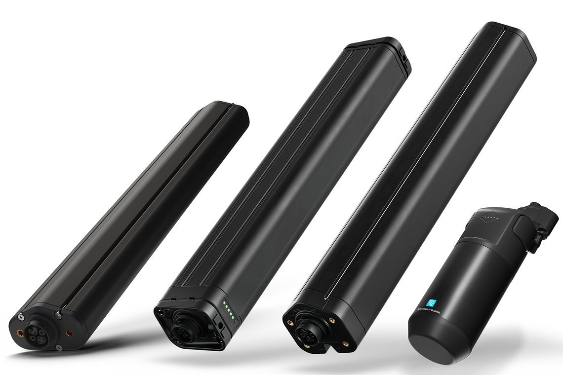 Das Portfolio der Akkus, die TQ für den HPR60 anbietet: 290/360/580 Wh und Range Extender mit 160 Wh Kapazität