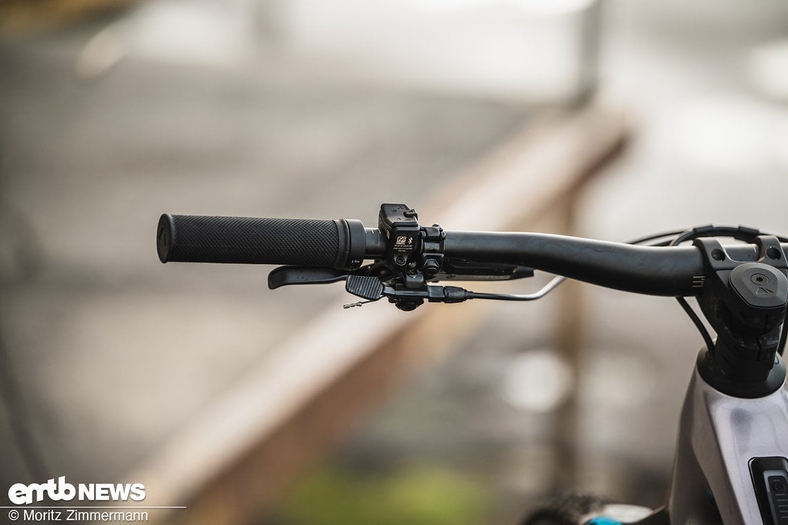 Standard – aber ein guter – die Bosch Bluetooth-Remote ermöglicht die Motorsteuerung vom Lenker aus.