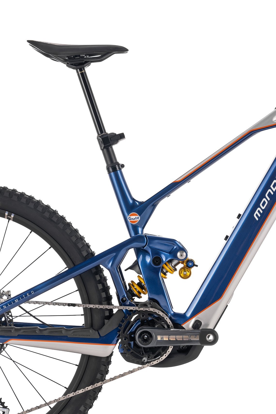 Die Dropperpost wird ebenfalls per Funk angesteuert. Das neue Modell befördert den Akku zur Sattelklemme.