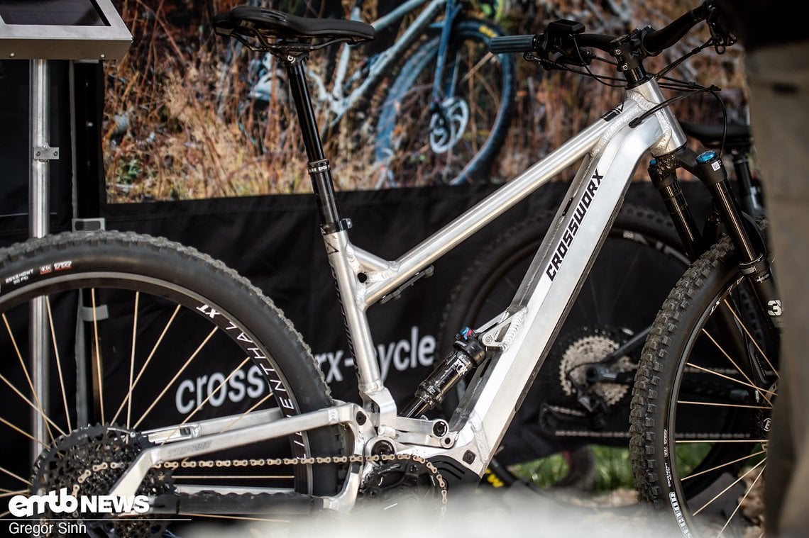 Dieses Rad ließ sich am Crossworx-Stand beim Dirt Masters-Festival in Winterberg bewundern