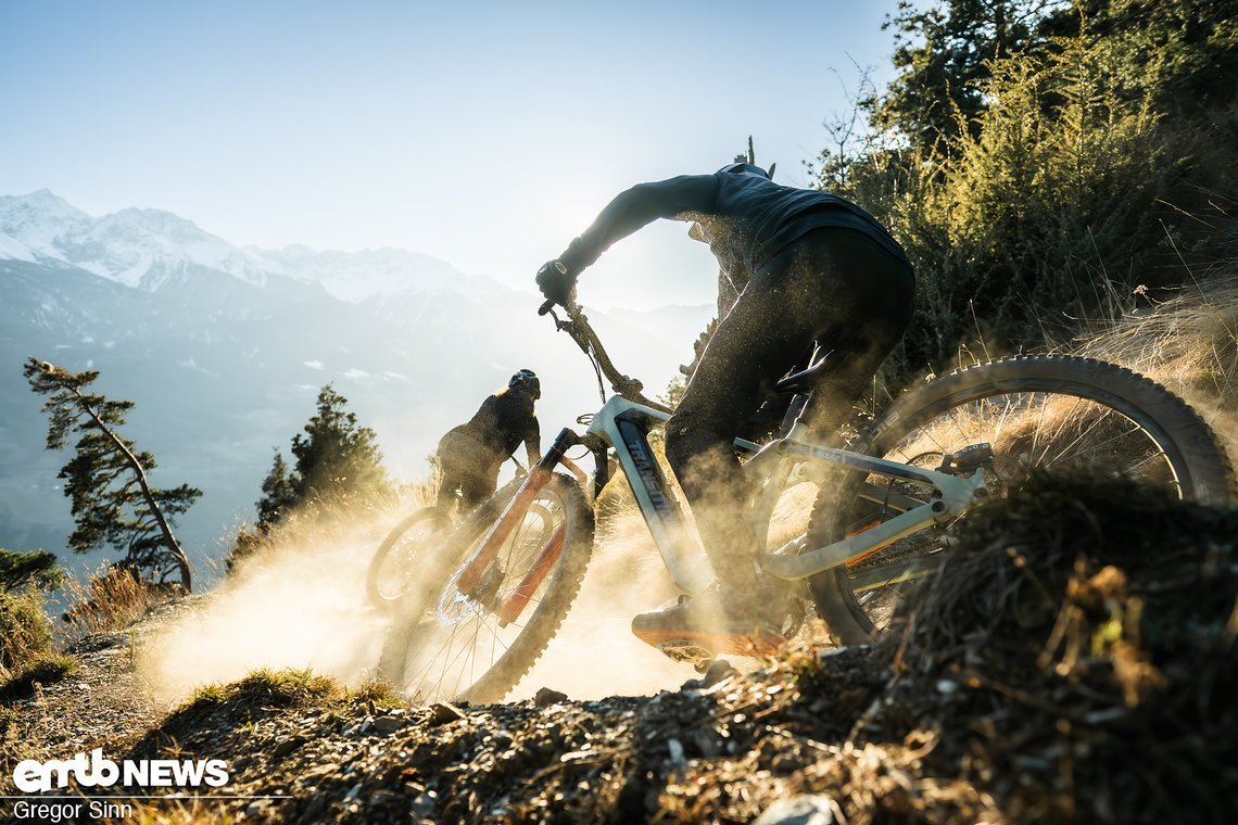 Wir haben die Bikes auf den Trail rund um Latsch im italienischen Vinschgau getestet.