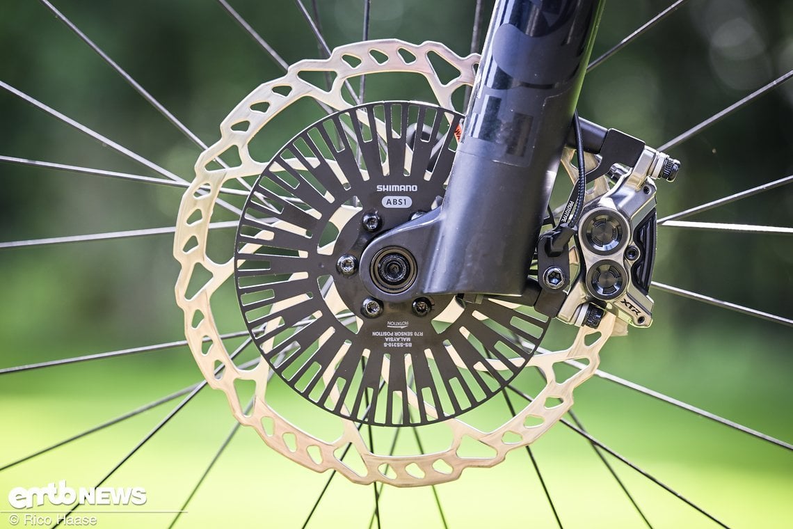 Bosch E-Bike ABS ist jetzt auch mit Shimano XT und XTR kompatibel.