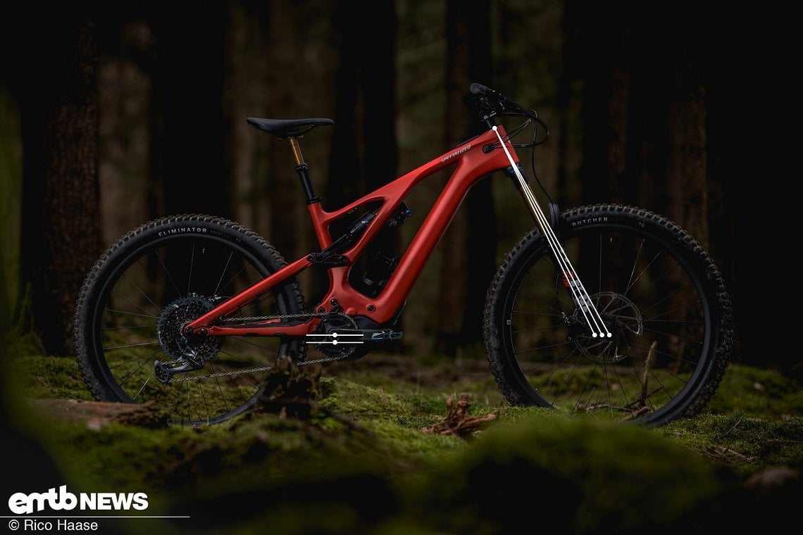 Specialized hat dem Levo Gen3 diverse Verstellmöglichkeiten spendiert