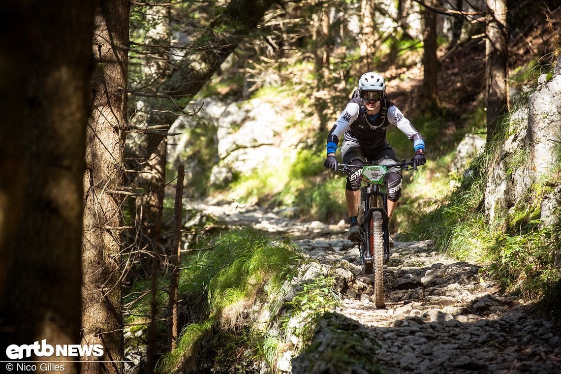 Haibiker soweit das Auge reichte