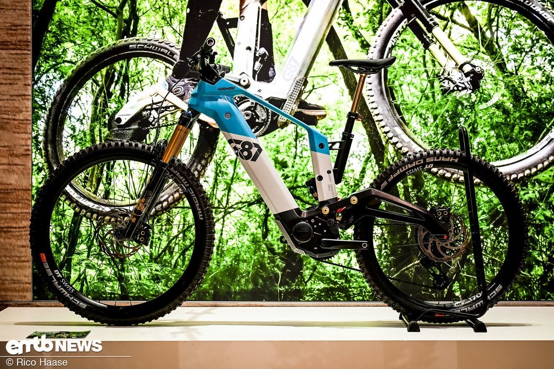 Ein weiteres Highlight der Eurobike 2025, ist das Gardner87 mit Yamaha PW-X4-Motor und einem vollkommen eigenwilligen Design.