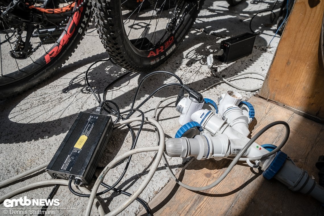 … man einen Blick auf diese Elektroinstallation wirft