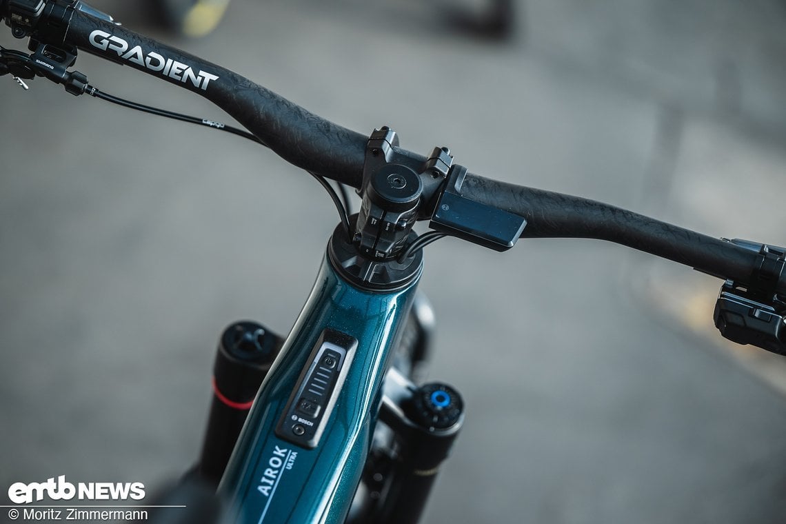 Als Display fungiert hier das kompakte, gut lesbare Bosch Purion 400.