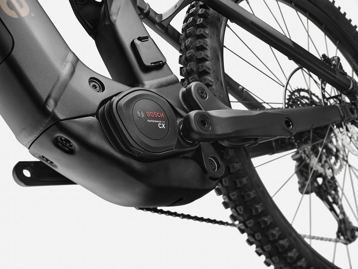 Cannondale setzt auf den bewährten Bosch CX Motor aus der Performance Line.