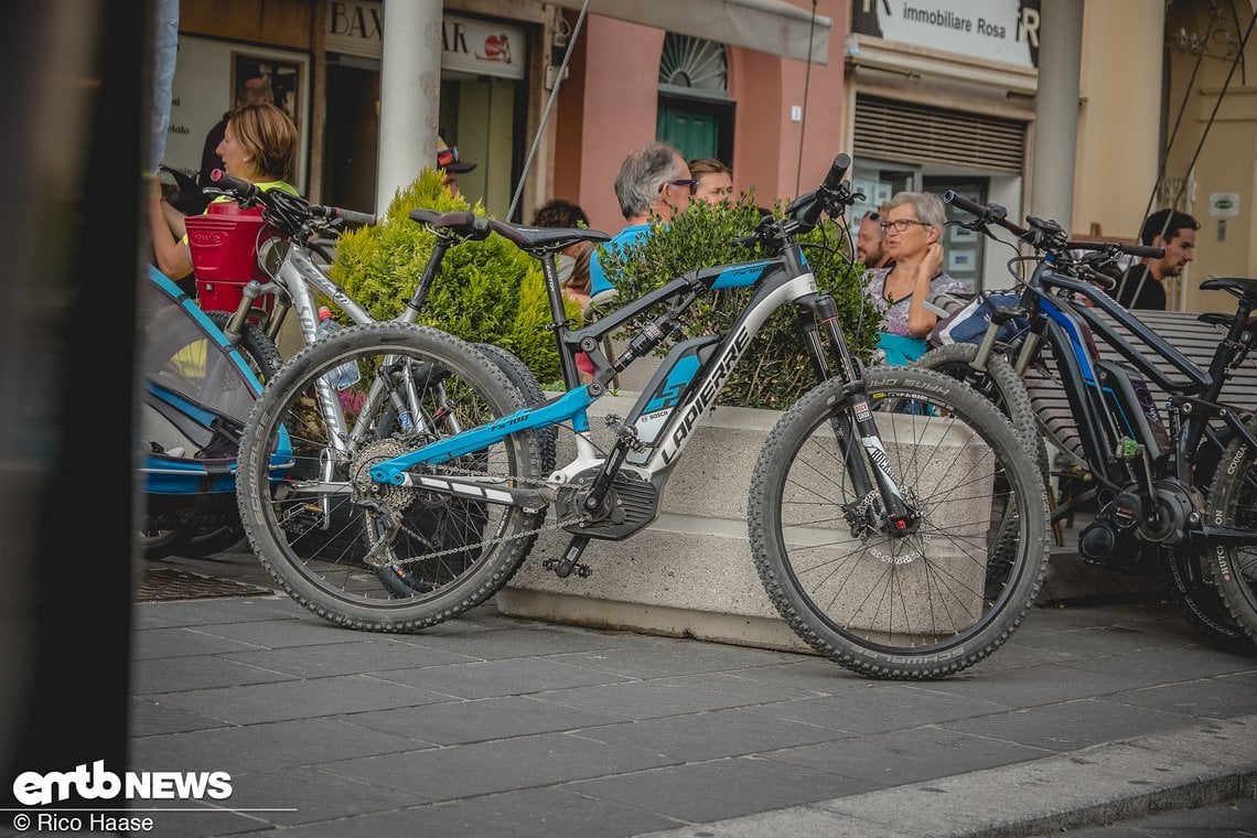 Auch als Last-Esel kann man das eMTB nutzen