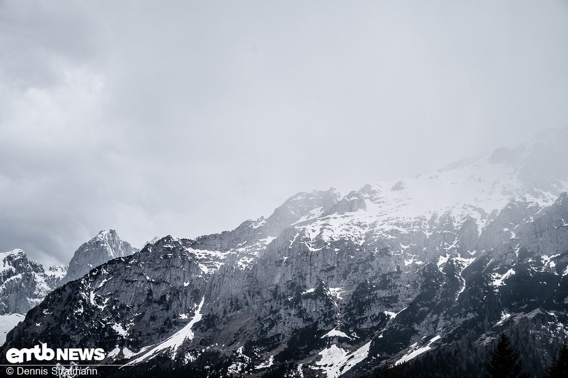 Diese Aussicht lässt für unser Unterfangen nix Gutes erahnen ...