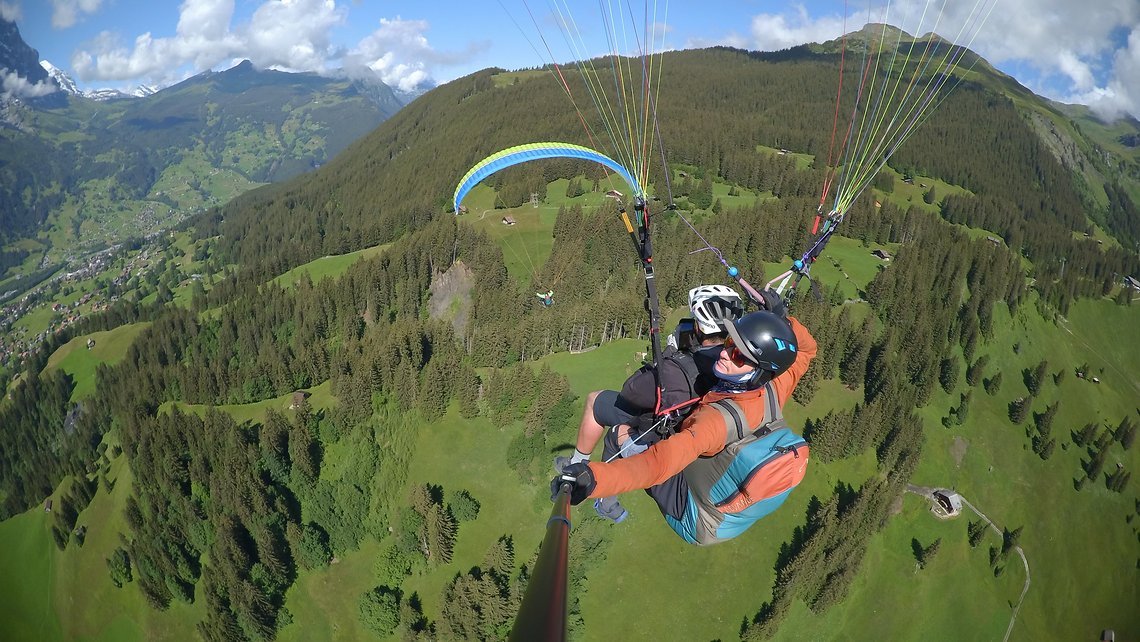 Nach ein paar intensiven und spaßigen Tagen in Grindelwald war es dann wieder an der Zeit heimzufliegen. Bis demnächst!