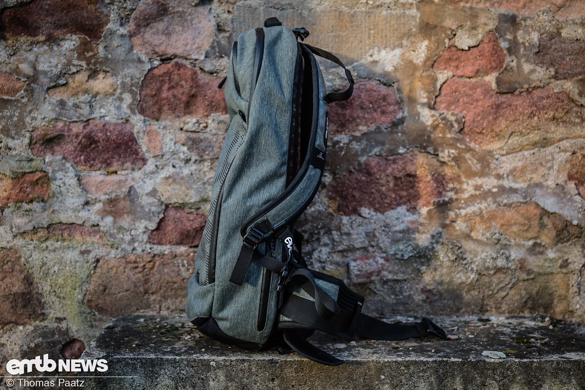 Die Silhouette ist sehr schmal