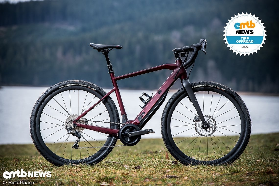 Moustache Dimanche 9.5 – dieses E-Gravelbike macht abseits befestigter Wege unglaublich viel Spaß. Genau aus diesem Grund erhält es von uns den Tipp Offroad!