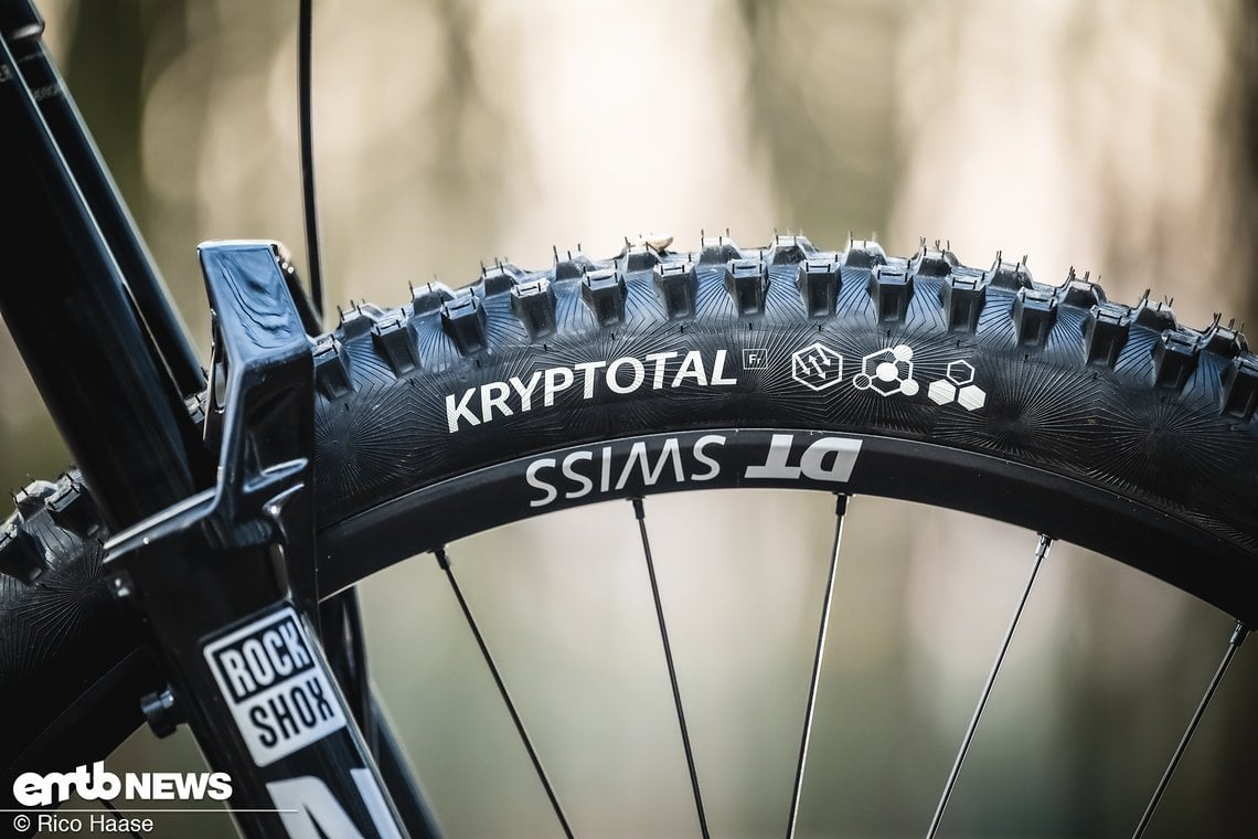 Haibike verbaut grippstarke Kryptotal-Reifen ...