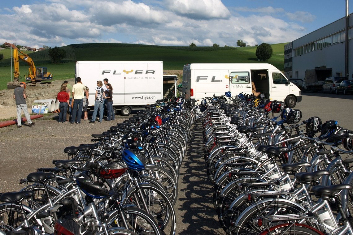 Bis 2014 hatte Flyer seinen Schwerpunkt bei klassischen Touren-E-Bikes.