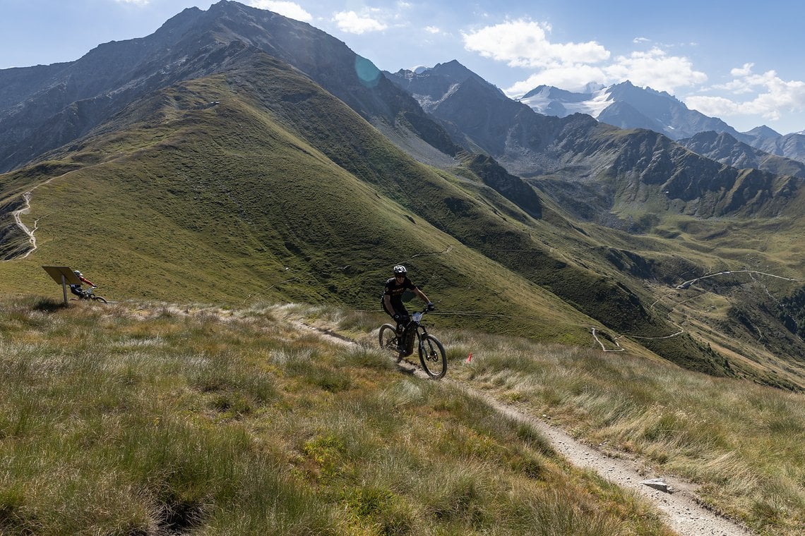 21 - Der Gratweg am Col de Mille mit wunderschönem Ausblick