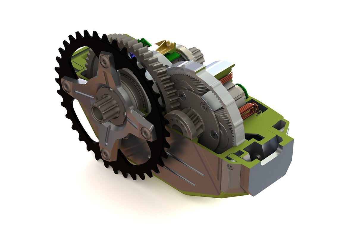 Der Sachs RS-Motor im schematischen Schnitt