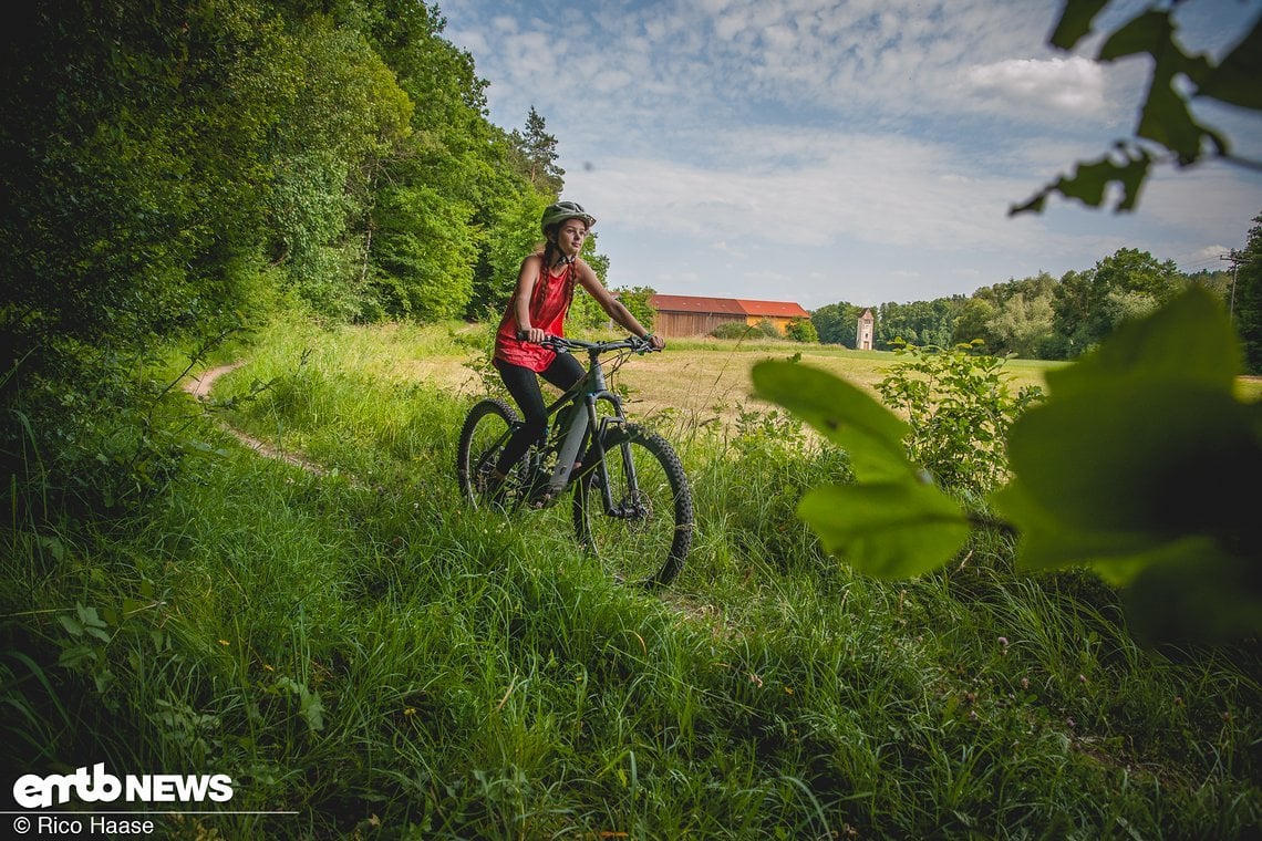 Knappe 30 km lang war unsere E-Bike-Tour