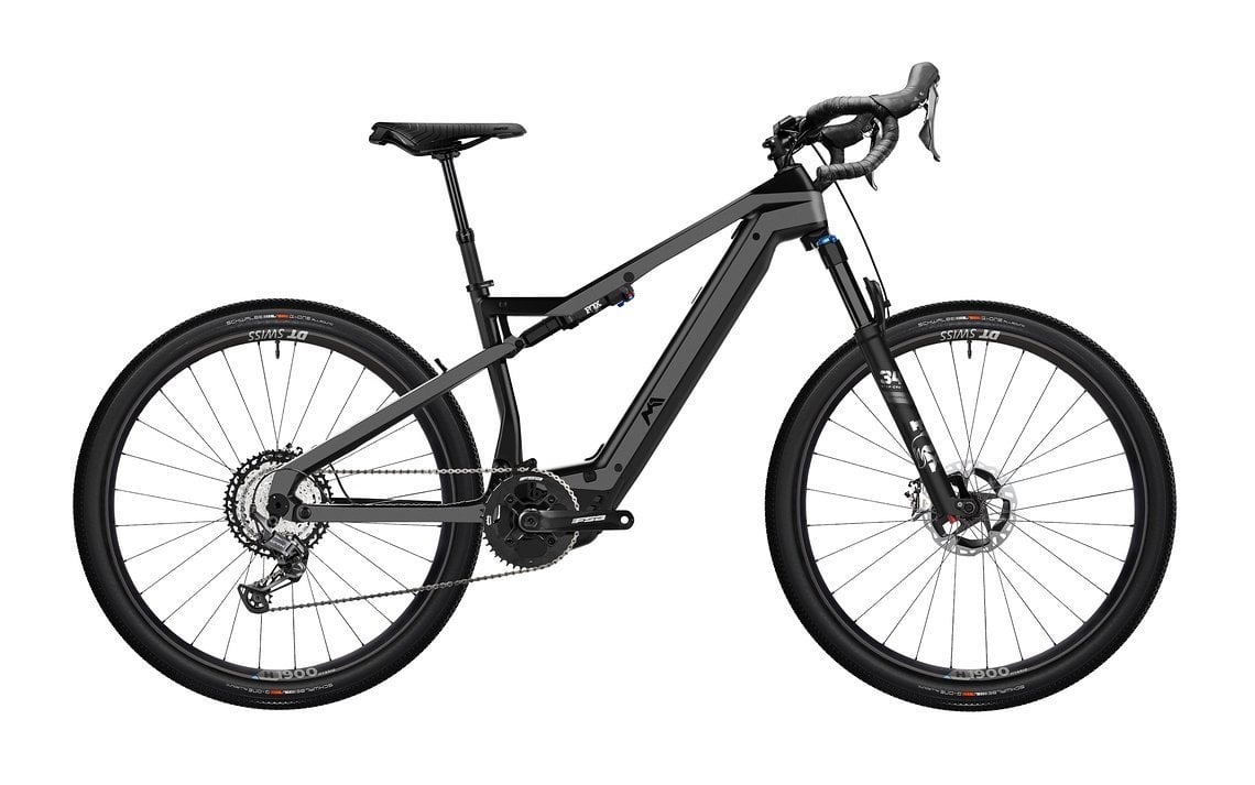 Mit dem Dropbar gibts eine aerodynamische Position beim Full-Gravel.