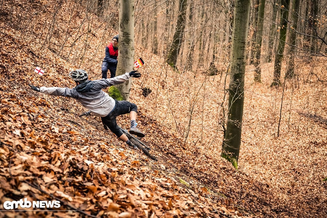 ... gewertet – egal mit welchem Körperteil man dort ankam.