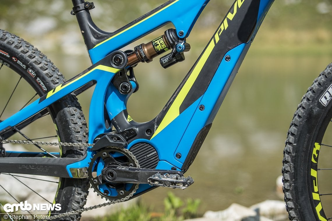 In Sachen Motor vertraut Pivot auf den bewährten Shimano Steps E8000