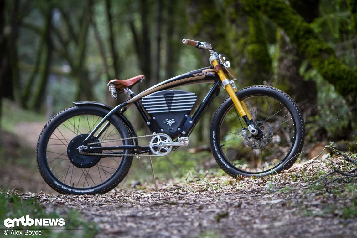 Das Scrambler, ihr Offroad-E-Bike, das wir testen konnten