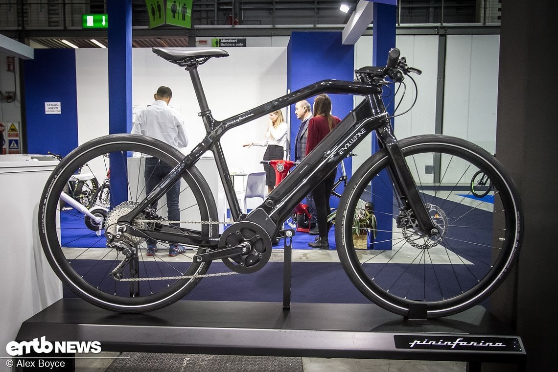 Dieses Commuter-Bike von Pininfarina gefiel uns gut