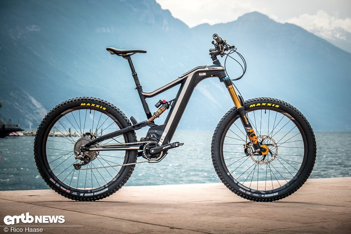 Das BH Bikes Atom-X von Steffen Krill wurde auf mehr Bergab-Performance getunt