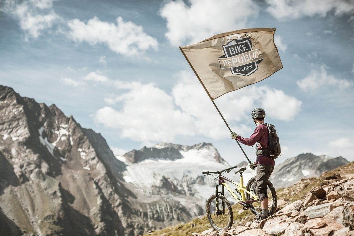 Die Bike Republic Sölden ist für Fans von rauhen Gebirgslandschaften und coolen Trails ein absolutes Muss